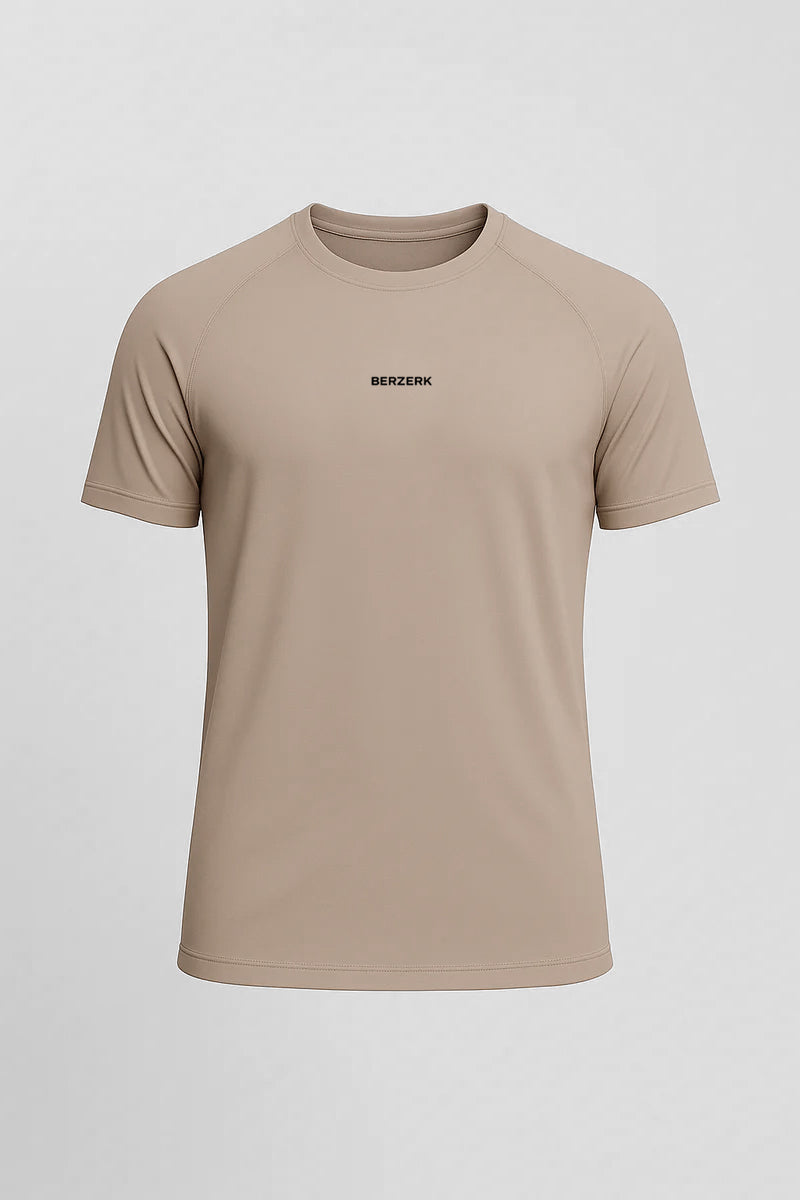 Camisa Poliamida Tech - Logo - Caqui