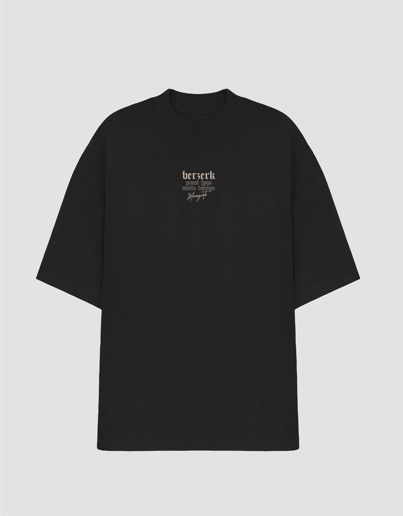 Oversized - MENEGATE Pouco Hype, Muito Trampo